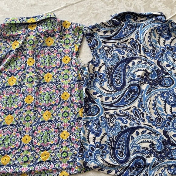 Ibkul Women's Colorful Patterned Tank Tops - Picture 2 of 2